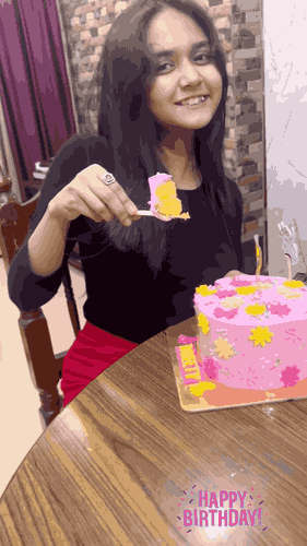 Actress Aishani De is celebrating her 17th birthday